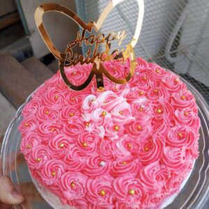 Strawberry shortcake with fresh berries